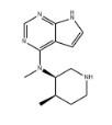 N-methyl-N-[(3R,4R)-4-methylpiperidin-3-yl]-7H-pyrrolo[2,3-d]pyrimidin-4-amine