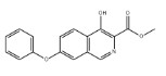 4-Hydroxy-7-phenoxy-3-isoquinolinecarboxylic acid methyl ester