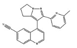 4-(2-(6-methylpyridin-2-yl)-5,6-dihydro-4H-pyrrolo[1,2-b]pyrazol-3-yl)quinoline-6-carbonitrile