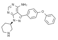 (R)-3-(4-phenoxyphenyl)-1-(piperidin-3-yl)-1H-pyrazolo-[3,4-d]-pyrimidin-4-amine