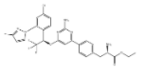 (S)-ethyl 2-amino-3-(4-(2-amino-6-((R)-1-(4-chloro-2-(3-methyl-1H-pyrazol-1-yl)phenyl)-2,2,2-trifluo