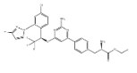 (S)-ethyl 2-amino-3-(4-(2-amino-6-((R)-1-(4-chloro-2-(3-methyl-1H-pyrazol-1-yl)phenyl)-2,2,2-trifluo