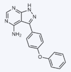 3-(4-phenoxyphenyl)-1H-pyrazolo(3,4-d)pyrimidin-4-amine