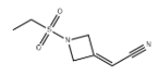 2-(1-(ethylsulfonyl)azetidin-3-ylidene)acetonitrile