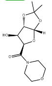 ((3AS,5R,6S,6aS)-6-hydroxy-2,2-dimethyltetrahydrofuro[2,3-d][1,3]dioxol-5-yl)(morpholino)methanone