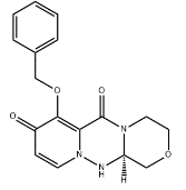 (R)-7-(benzyloxy)- 3,4,12,12a-tetrahydro- 1H-[1,4]oxazino[3,4- c]pyrido[2,1-f][1,2,4]- triazine-6,8-