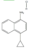 4-Cyclopropylnaphthalen-1-aMine hydrochloride