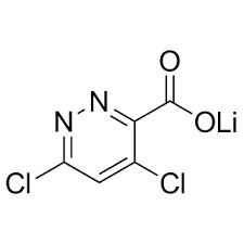 4,6-Dichloro-3-pyridazinecarboxylic acid, lithium salt