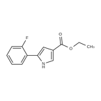 5-(2-Fluorophenyl)-1H-pyrrole-3-carboxylic acid ethyl ester