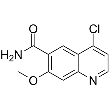 4-chloro-7-methoxyquinoline-6-carboxamide