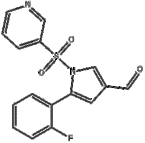 5-(2-fluorophenyl)-1-(pyridin-3-ylsulfonyl)-1H-pyrrole-3-carbaldehyde