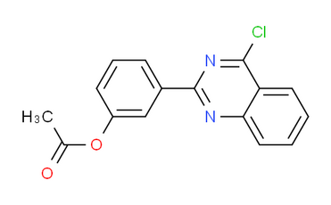 Phenol, 3-(4-chloro-2-quinazolinyl)-, 1-acetate