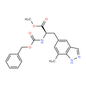 (R)-METHYL2-(((BENZYLOXY)CARBONYL)AMINO)-3-(7-METHYL-1H-INDAZOL-5-YL)PROPANOATE