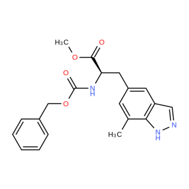 (R)-METHYL2-(((BENZYLOXY)CARBONYL)AMINO)-3-(7-METHYL-1H-INDAZOL-5-YL)PROPANOATE