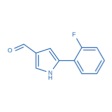 5-(2-Fluorophenyl)-1H-pyrrole-3-carboxaldehyde