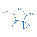 1,1-Cyclopropanedicarboxylic acid monomethyl ester