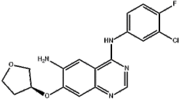 N-(3-Chloro-4-fluorophenyl)-7-[[(3S)-tetrahydro-3-furanyl]oxy]-4,6-quinazolinediamine