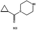 Piperazine, 1-(cyclopropylcarbonyl)-, Monohydrochloride