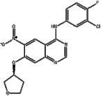 N-(3-chloro-4-fluorophenyl)-6-nitro-7-(((3s)-tetrahydro-3-furanyl)oxy)-4-quinazolinamine