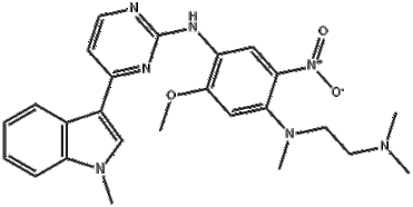 N1-[2-(Dimethylamino)ethyl]-5-methoxy-N1-methyl-N4-[4-(1-methyl-1H-indol-3-yl)-2-pyrimidinyl]-2-nitr