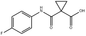 1-(4-fluorophenylcarbamoyl)cyclopropanecarboxylic acid