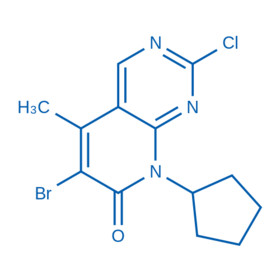 6-broMo-2-chloro-8-cyclopentyl-5-Methylpyrido[2,3-d]pyriMidin-7(8H)-one