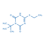 1,3,5-Triazine-2,4(1H,3H)-dione,3-(1,1-dimethylethyl)-6-(ethylthio)-