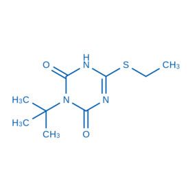 1,3,5-Triazine-2,4(1H,3H)-dione,3-(1,1-dimethylethyl)-6-(ethylthio)-