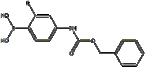 4-(benzyloxycarbonyl)-2-fluorophenylboronicacid