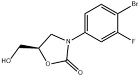 (5r)-3-(4-bromo-3-fluorophenyl)-5-hydroxymethyloxazolidin-2-one