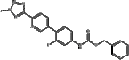 N-(3-fluoro-4-(6-(2-methyl-2h-tetrazol-5-yl)-3-pyridinyl)phenyl)carbamic acid phenylmethyl ester