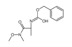 Benzyl[(2S)-1-[methoxy(methyl)amino]-1-oxopropan-2-yl]carbamate