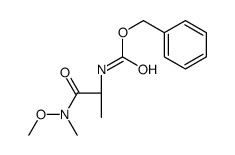 Benzyl[(2S)-1-[methoxy(methyl)amino]-1-oxopropan-2-yl]carbamate