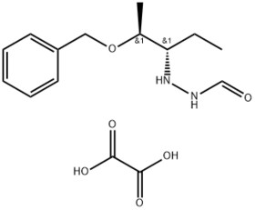 N'-((2S,3S)-2-(Benzyloxy)pentan-3-yl)formohydrazide oxalate