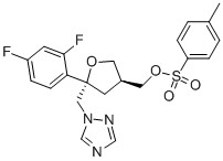 (5R-cis)-Toluene-4-sulfonic acid 5-(2,4-difluorophenyl)-5-(1H-1,2,4-triazol-1-yl)methyltetrahydrofur