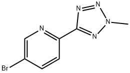 5-bromo-2-(2-methyl-2h-tetrazol-5-yl)pyridine