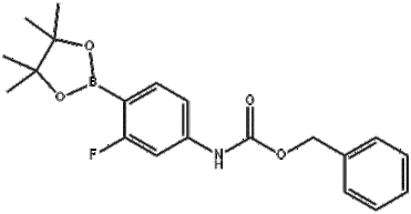 4-(Benzyloxycarbonylamino)-2-fluorophenylboronic acid, pinacol ester