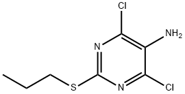 4,6-dichloro-2-propylsulfanylpyrimidin-5-amine