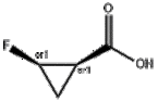 Cis-2-Fluorocyclopropanecarboxylic acid