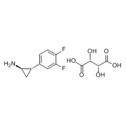 (1R,2S)-2-(3,4-Difluorophenyl)cyclopropanamine (2R,3R)-2,3-dihydroxybutanedioate