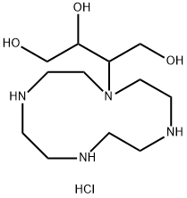 10-[(1RS,2SR)-2,3-dihydroxy-1- (hydroxymethyl)propyl)-1,4,7,10- tetraazacyclododecan.4HCI