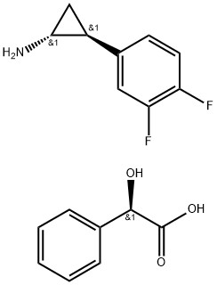 (1R,2S)-2-(3,4-Difluorophenyl)cyclopropanaminium (2R)- hydroxy(phenyl)ethanoate