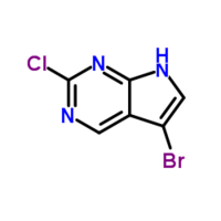 5-bromo-2-chloro-7H-pyrrolo[2,3-d]pyrimidine