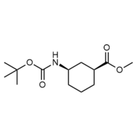 methyl (1S,3R)-3-((tert-butoxycarbonyl)amino)cyclohexane-1-carboxylate