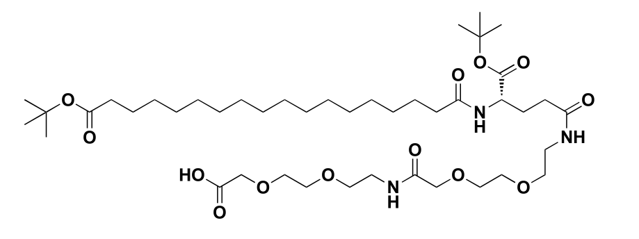 (S)-22-(Tert-butoxycarbonyl)-10,19,24-trioxo-3,6,12,15-tetraoxa-9,18,23-triazahentetracontane-1,41-d