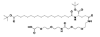 (S)-22-(Tert-butoxycarbonyl)-10,19,24-trioxo-3,6,12,15-tetraoxa-9,18,23-triazahentetracontane-1,41-d