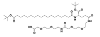 (S)-22-(Tert-butoxycarbonyl)-10,19,24-trioxo-3,6,12,15-tetraoxa-9,18,23-triazahentetracontane-1,41-d