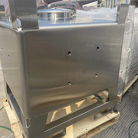 1000L Stainless Steel Chemical Acid Storage IBC Tank Intermediate Bulk Container Cubic Tank For Dang