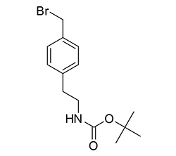 2-(4-(bromomethyl)phenyl)ethyl]carbamic acid tert-butyl ester