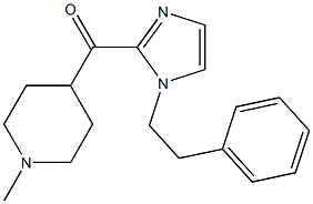 (1-Methyl-4-piperidinyl)[1-(2-phenylethyl)-1H-imidazol-2-yl]methanone